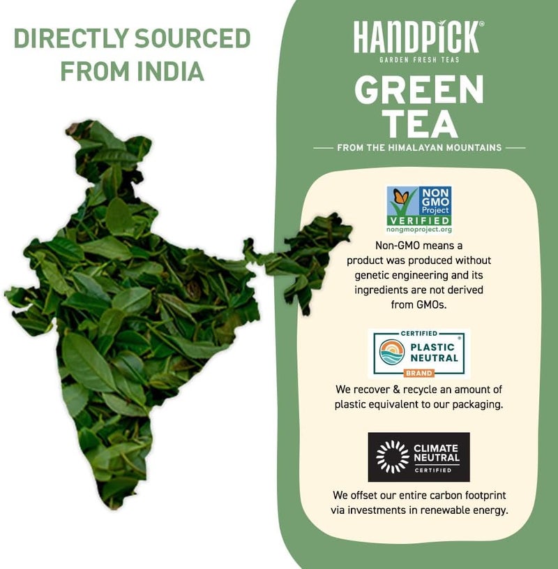 HANDPICK 100% Pure Green Tea Loose Leaf - Image 4